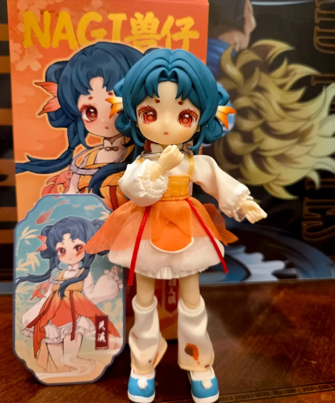 

Новая фигурка Наги Beast Step Wind Chant Series, модная слепая коробка, 12 очков, кукла Bjd, фигурки, женский загадочный подарок, орнамент