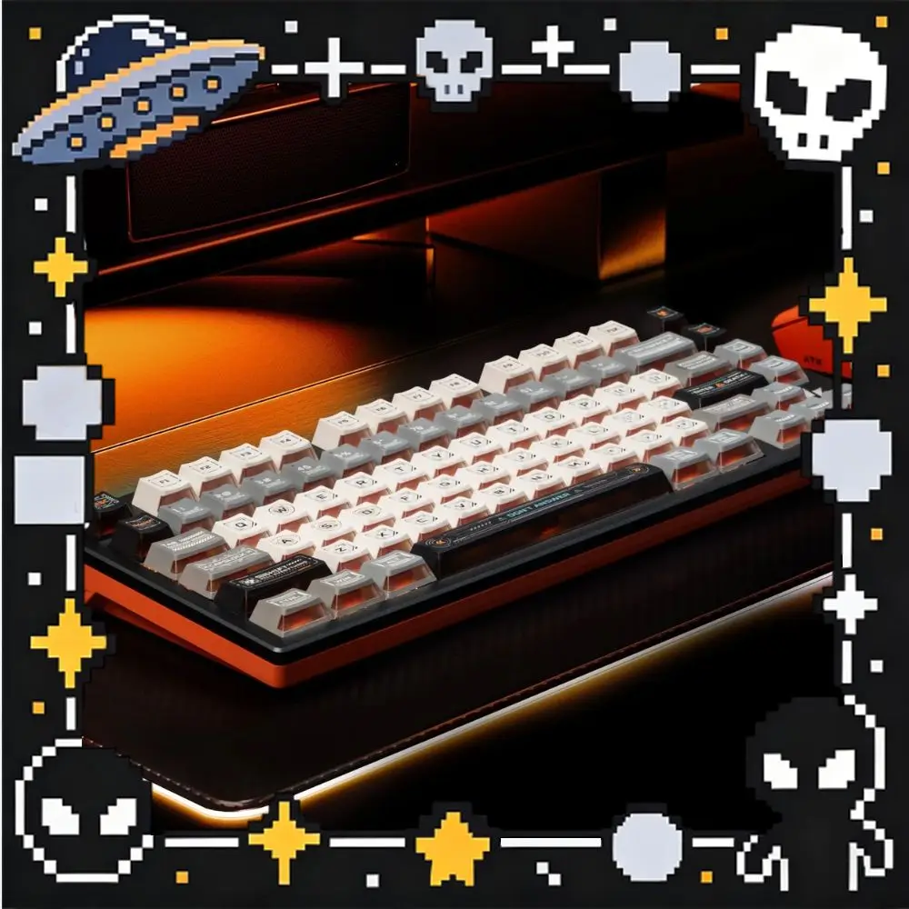 

Механическая клавиатура ATK RS7Turbo с магнитными переключателями, проводная, для киберспорта, настраиваемая, 75%, для ПК, аксессуары для геймеров