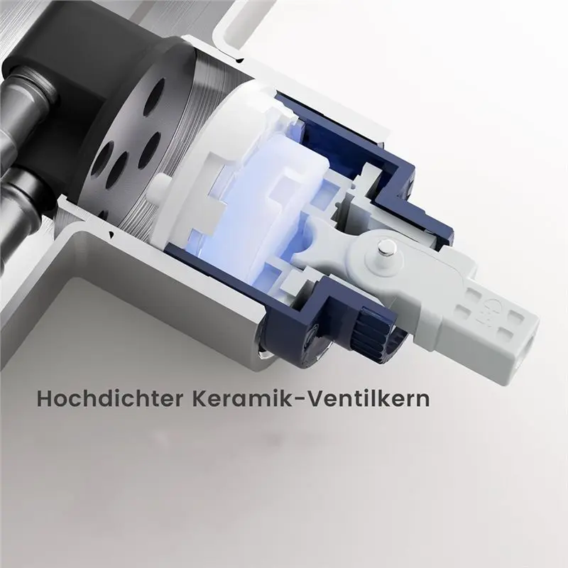 SYW-Kitchen Tap With Pull-Out Shower, 360° Swivel, Two Jet Type Options, Stainless Steel Extension High Pressure Mixer Faucet
