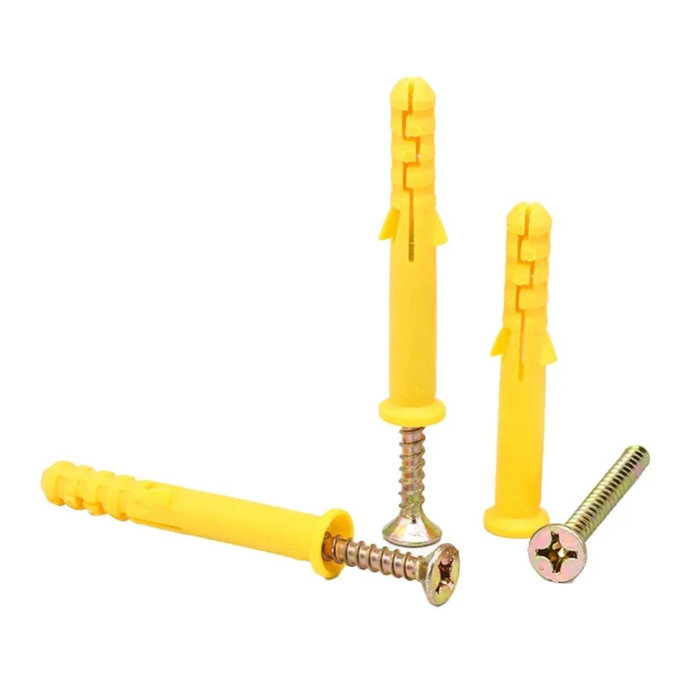 40/50 قطعة مجموعة براغي ذاتية التنصت من الفولاذ المقاوم للصدأ ومراسي الحوائط الجافة برأس متقاطع، نوع التوسعة M6 × 30 / M6 × 40 مقاسًا #4