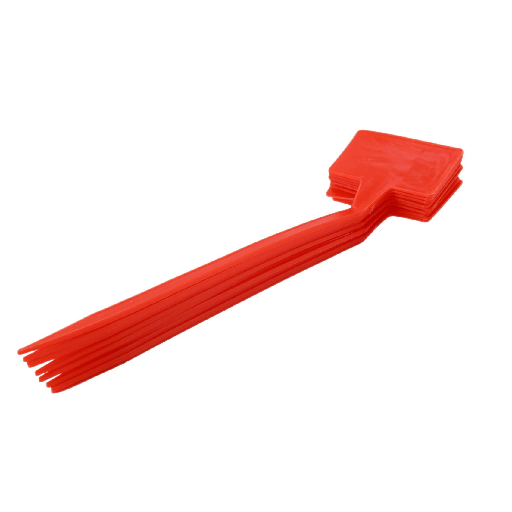 AC88-Gardens Planting Tools 100 Pcs Bonsai Plant Labels Garden Labels T-Type Upturned Garden Tags Markers Nursery Upturned