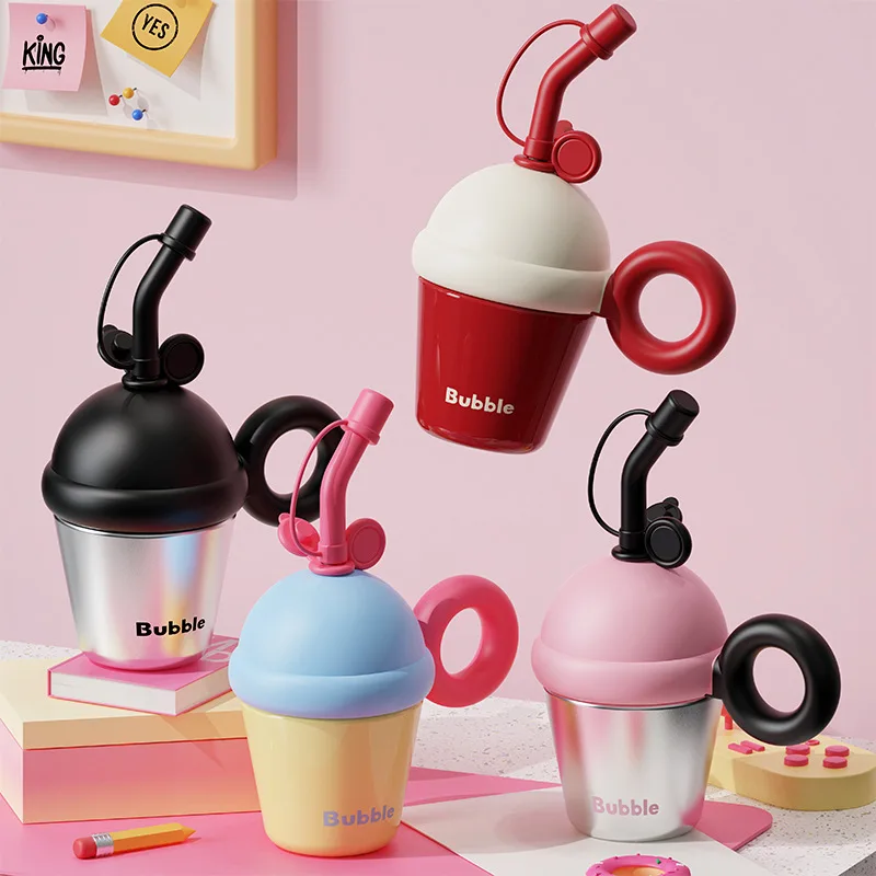 

Прохладная изолированная бутылка для воды из нержавеющей стали St Cup Портативная офисная студенческая Dormi Простая высокая эстетичная цена