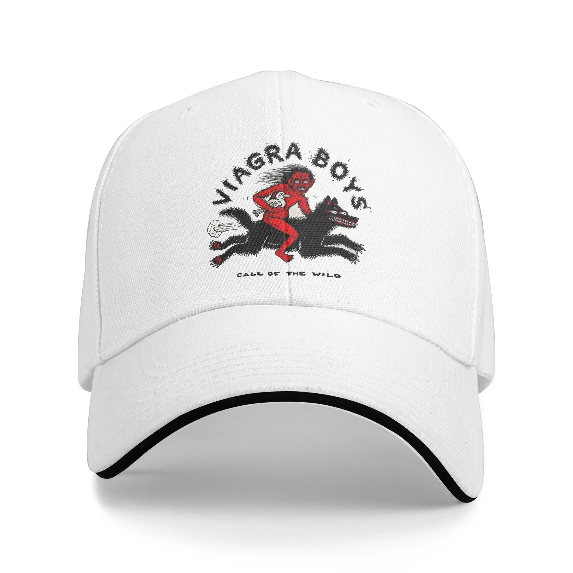 

Весенняя забавная бейсболка Viagra Boys Band Punk Music Call of the Wild Бейсбольная кепка для спортзала на открытом воздухе Sun Trucker Hat Унисекс Солнцезащитная кепка Snapback