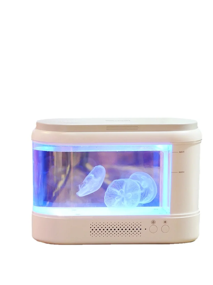 

Yy Aromatherapy Jellyfish Tank Live Breeding Ecological Pot Small Desktop Fish Tank