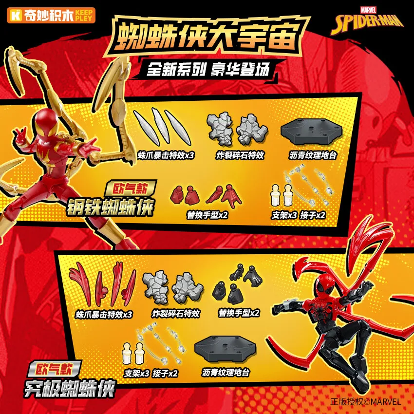 Keeppley Marvel Spider-Man Unlimited Edition Конструктор | AliExpress