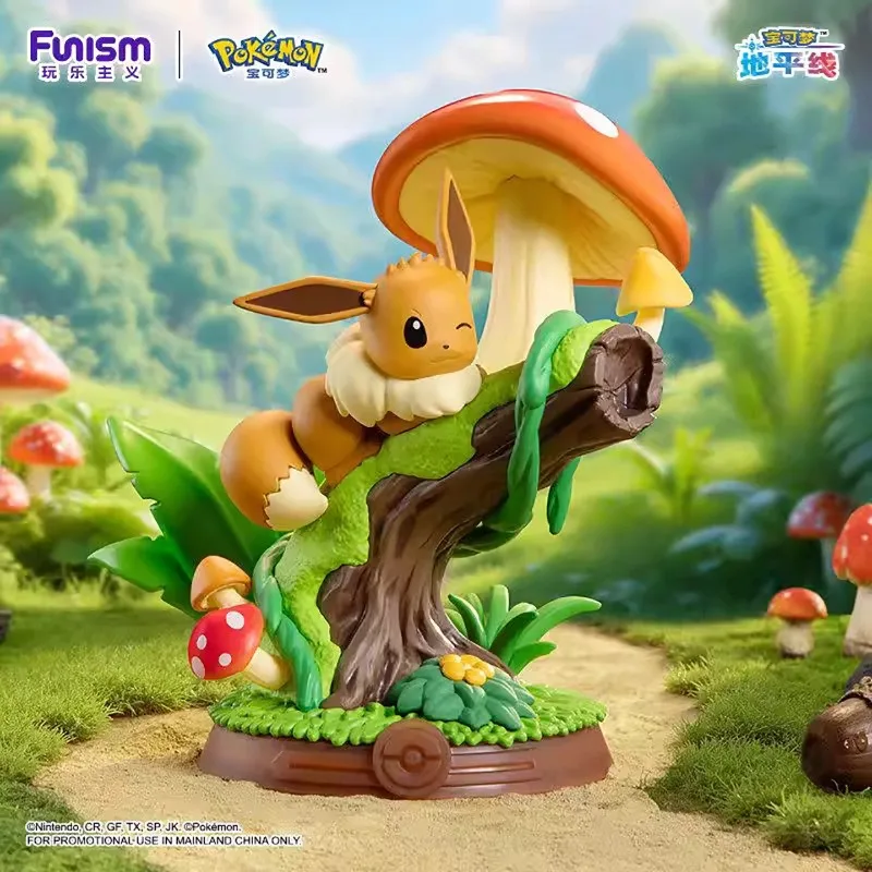 New Genuine Funism Pokemon Eevee Series Blind Box Anime Figures