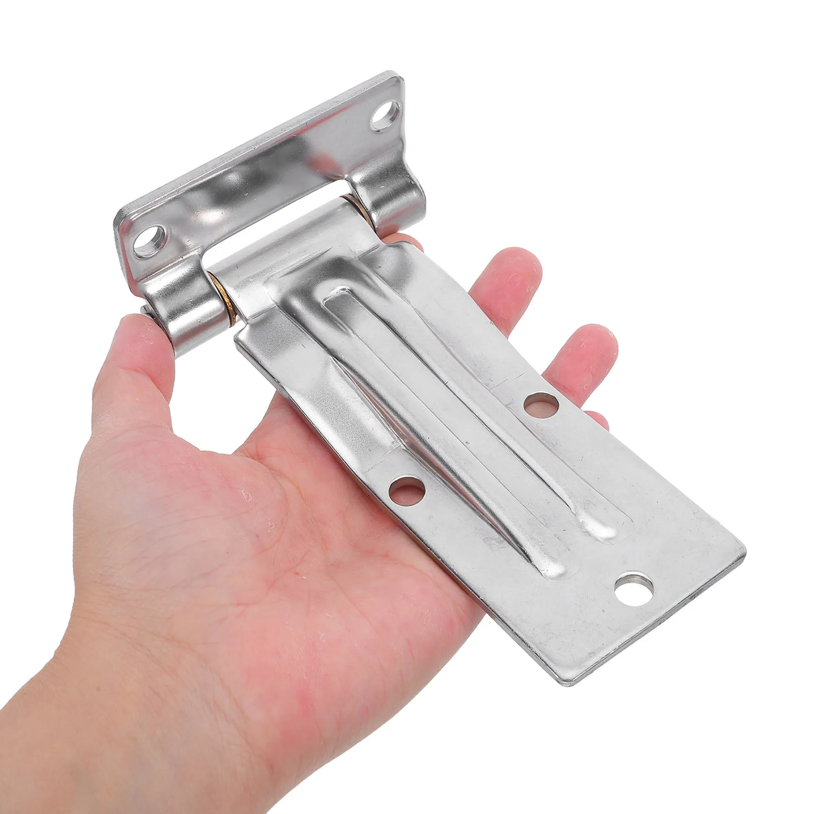 1pcs Large Stainless Steel Hinge For Trailer Metal Cabinet Hinge Marine Grade Container Hinge Support Hatch Vehicle Gate Parts