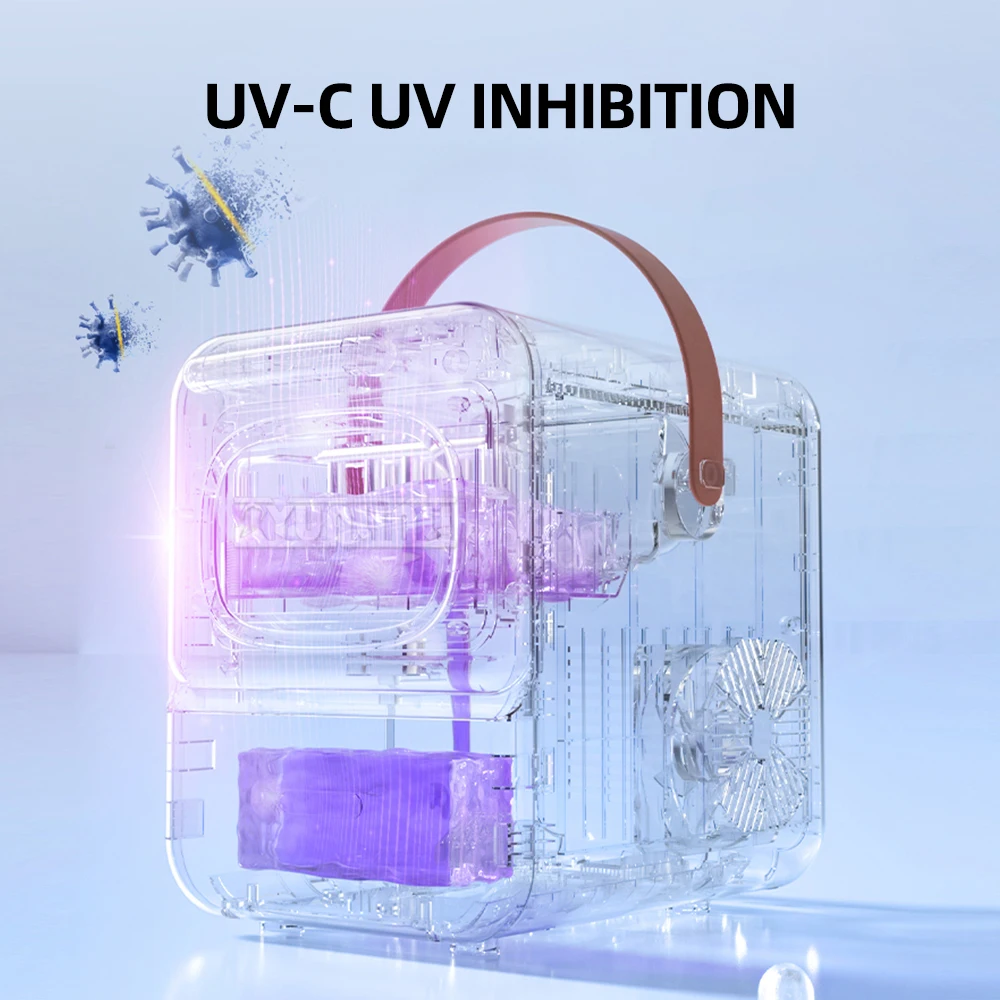 キャリングハンドル付きポータブル製氷機,9キューブ,6分で準備完了