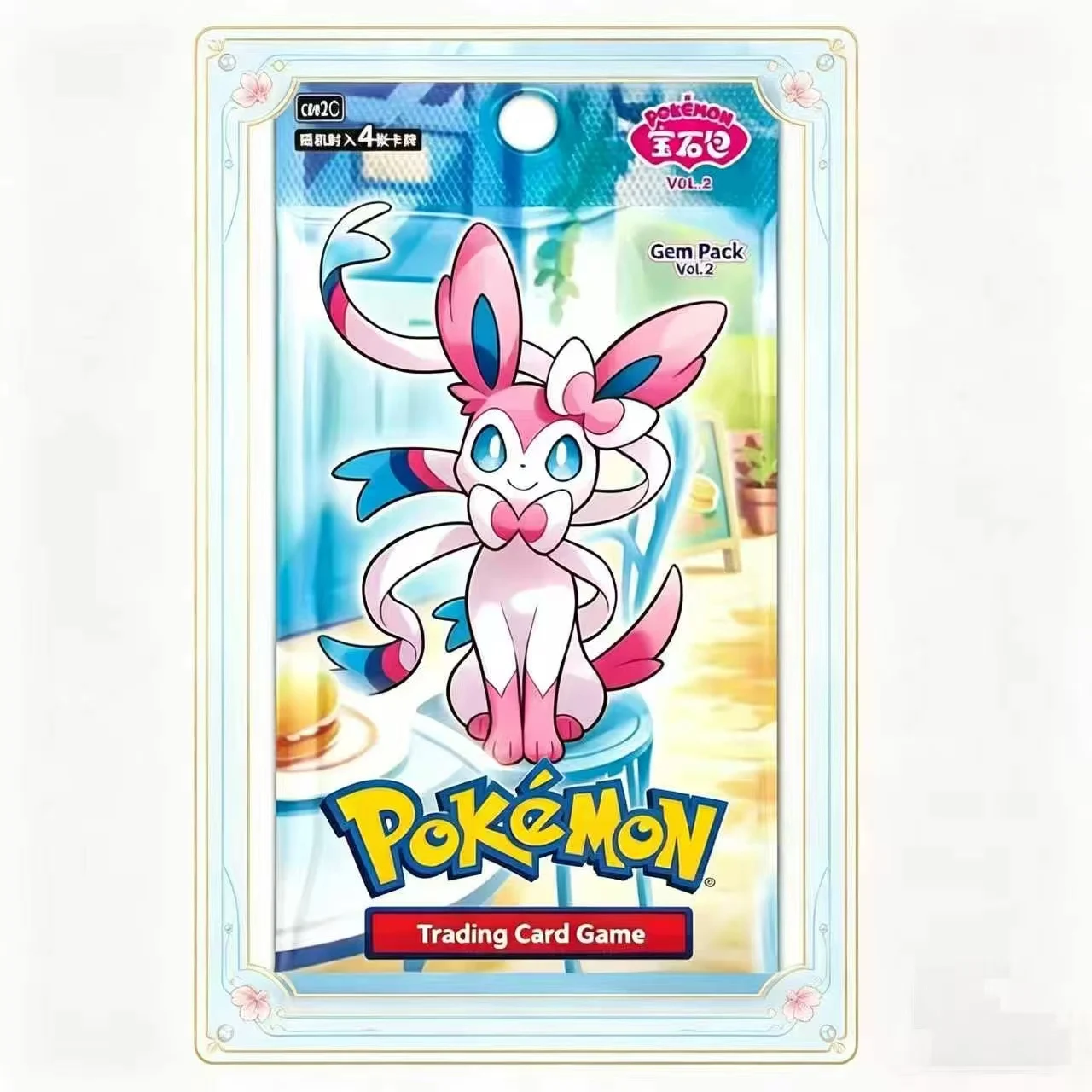 original-in-stock-pokemon-ptcg-cbb2c-vol2-gem-pack-simplified-chinese-genuine-trading-cards-booster-box-collectible-cards-gifts