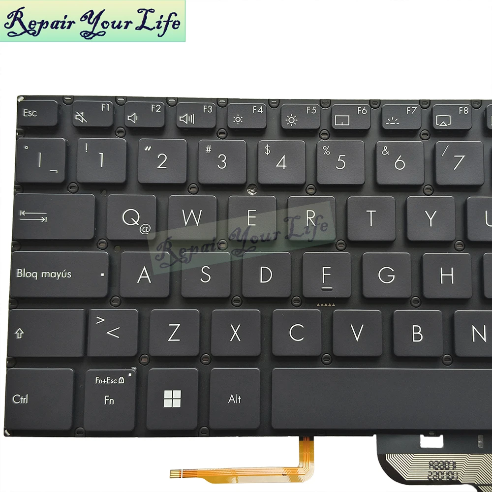 US UI Tastiera retroilluminata latina per ASUS ExpertBook B1 B1500 B1500C P1450 P1450CBA BW450 PX555C B1500CEA 0KNX0-5622LA00 5123UI00