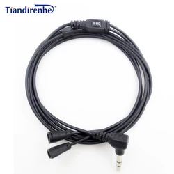신제품 고품질 수리 3.5mm 이어폰 케이블, 젠하이저 IE8 IE80 IE8I 헤드셋 교체용 케이블