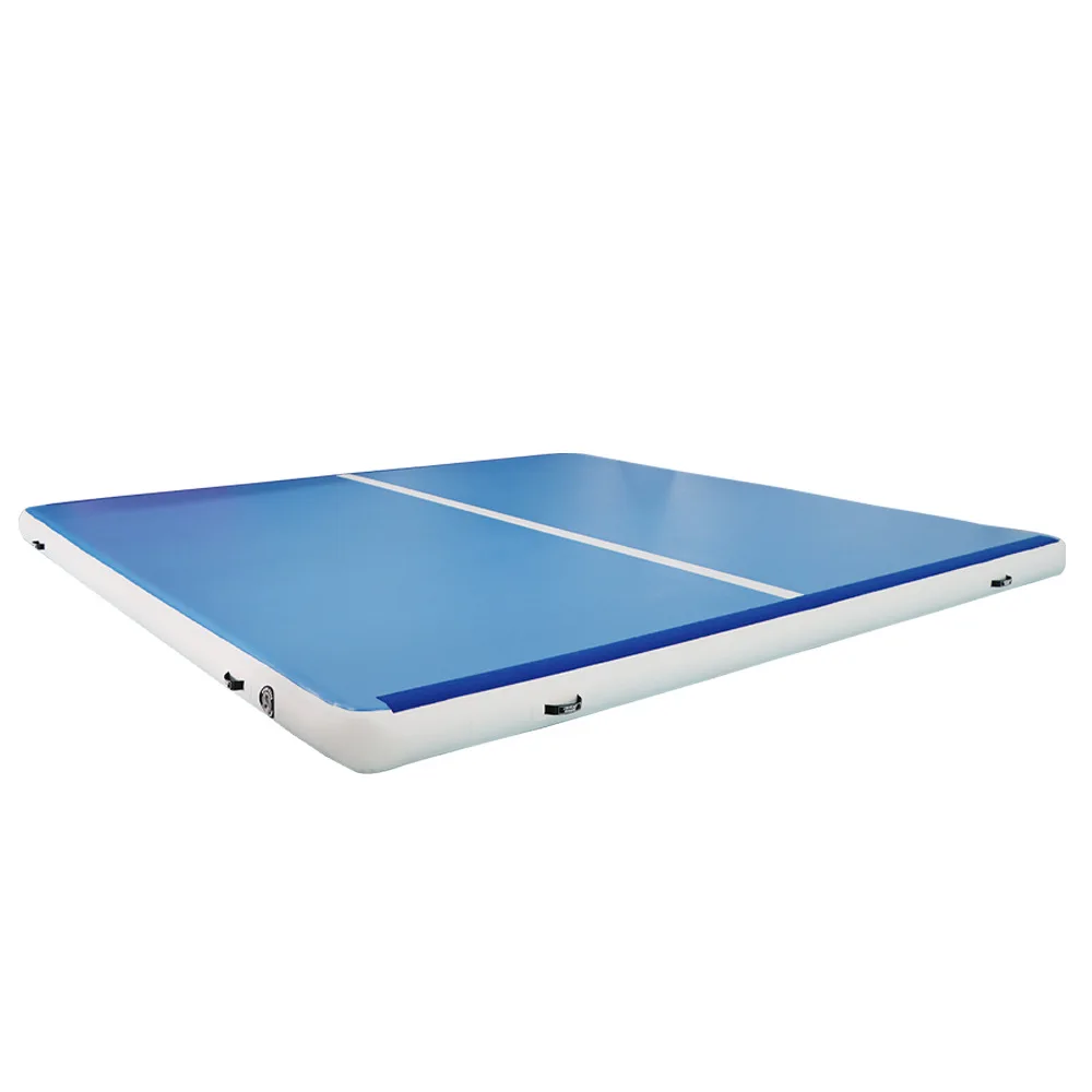 

Customized LOGO PVC Inflatable Gymnastics Judo Taekwondo Floor Mat for Wrestling Training Flip Air Mat for Judo Taekwondo Gymnas