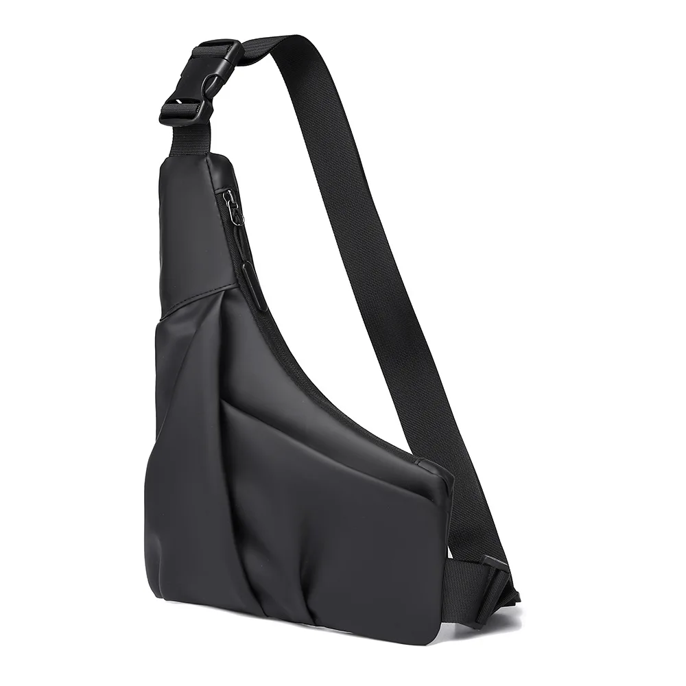 New Style, Lightweight Men's Chest Bag, Outdoor Sports Crossbody Bag, Multi-functional, Large Capacity, Single Shoulder Bag
