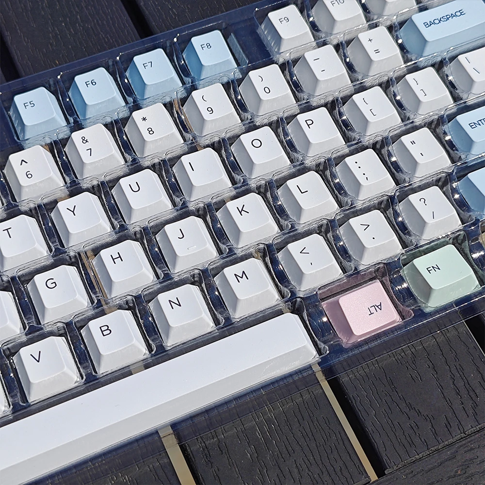 

61 key PBT keycap hot sublimation customized mechanical keyboard cap personalized customization original factory