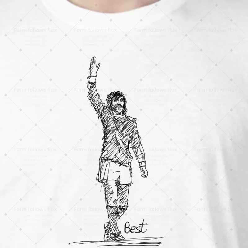 

2026 men T-Shirt Hoodie George Best Dads Father's Day Football Sports Hand Drawn Comic style Unisex S-6XL Plus Size Friendly
