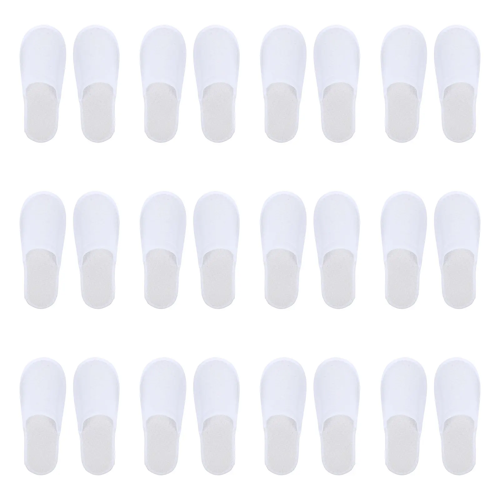 

24 пары одноразовых тапочек из кораллового флиса с нескользящей подошвой для парикмахерских, салонов красоты, спа-салонов, дома, путешествий, отелей, мотелей, аренды на отдыхе