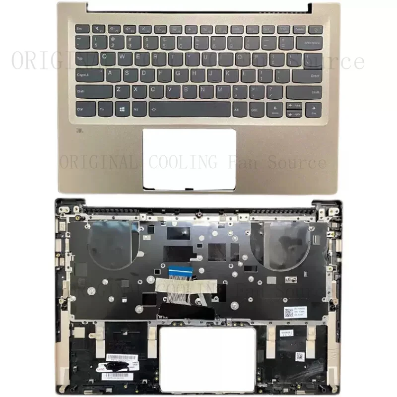 R+  headrest with keyboard backlit for Lenovo Ideapad 720S-14 720S-14IKB Gold