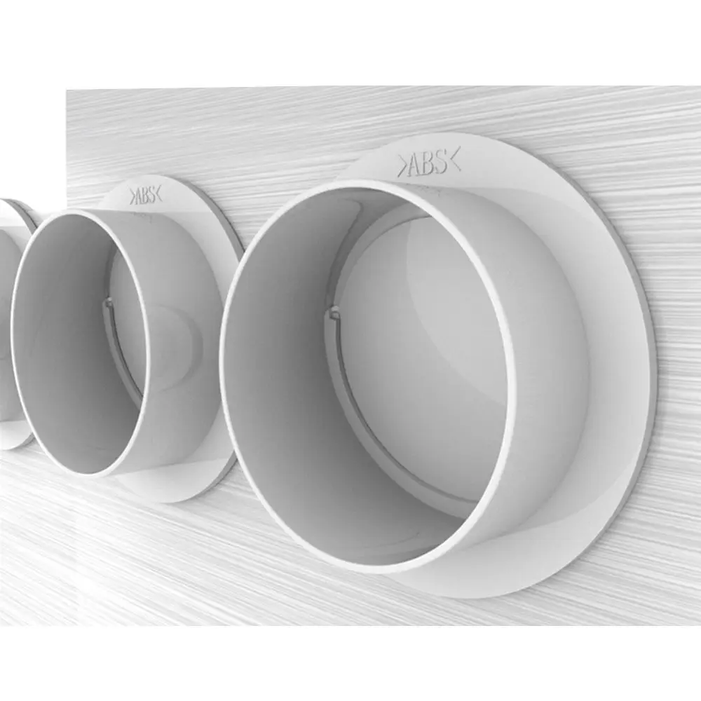Valve Home Improvement Range Hood Backdraft Damper Pipe Check Valve Pipe Draft Blocker Ventilation Check Valve Air Duct Check