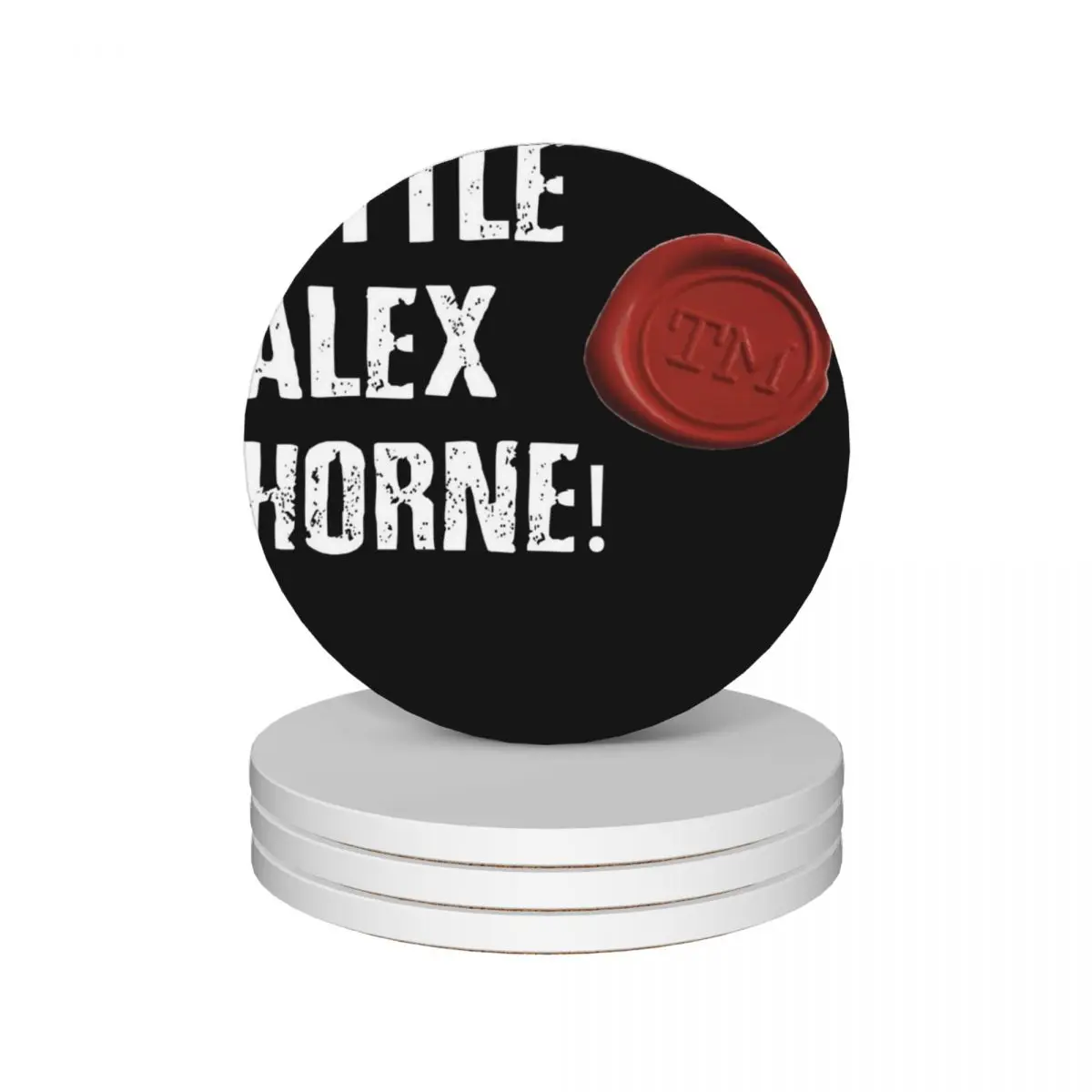 

Taskmaster Little Alex Horne Quote Ceramic Coasters (Set of 4) christmas coffee coffee cup stand Coasters