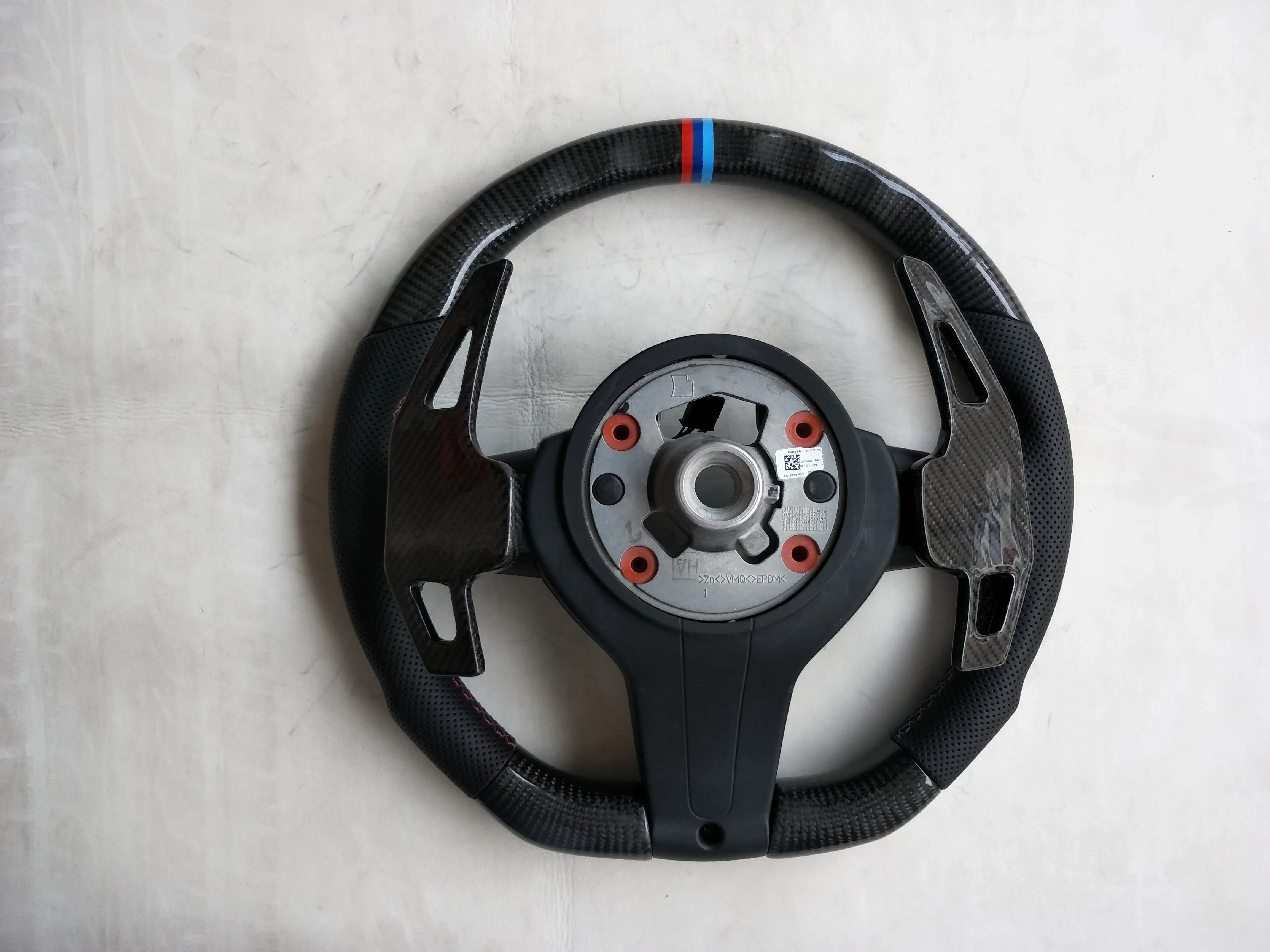 YTcarbon Custom Carbon steering wheel For F30 M Sport Steering Wheel X5 F35 F80 F15 F16 F25 M3 M4 M2 Steering Wheel