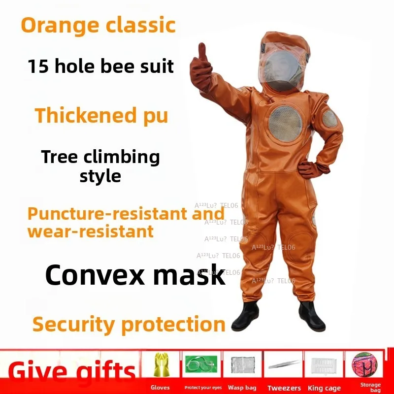 Wasp Suit Breathable Coverall with Fan Thick Cooling Bee Protective Clothing Hornet Jacket sewing