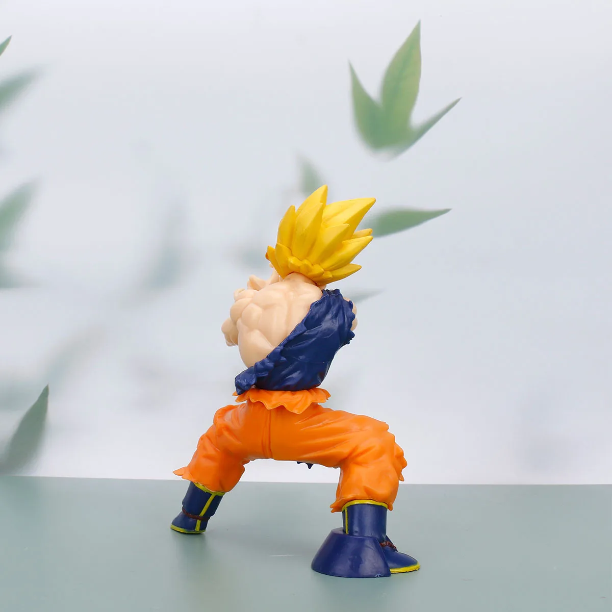 Anime Dragon Ball Figure Battle Damage Shockwave Goku Manga Statue PVC Action Figure Collection Model Toys Doll