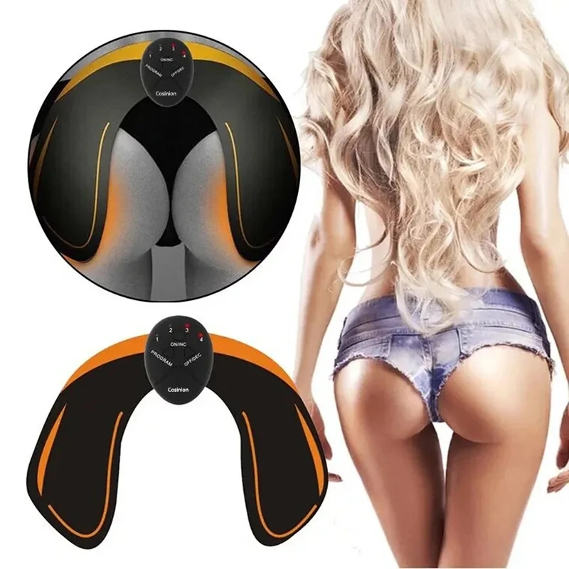 Stimolatore Muscolare elettrico EMS Intelligente Massaggiatore Hip Trainer Glutei Butt Sollevamento Bum Ascensore Up Fitness Addominale Macchina di