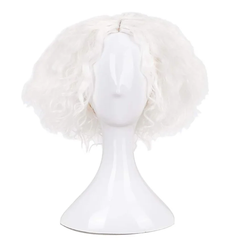 Alice in Wonderland Movie Mr. Mad Hatter Dream Character Mr. Talant Character Wig Synthetic Fiber Wig