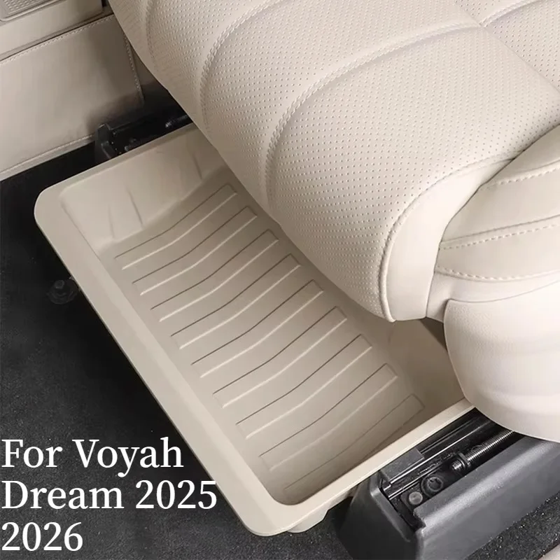 Car Underseat Storage Box Hidden Space Organizer Holder Tray For Voyah Dream 2025 2026 Interior Accessories