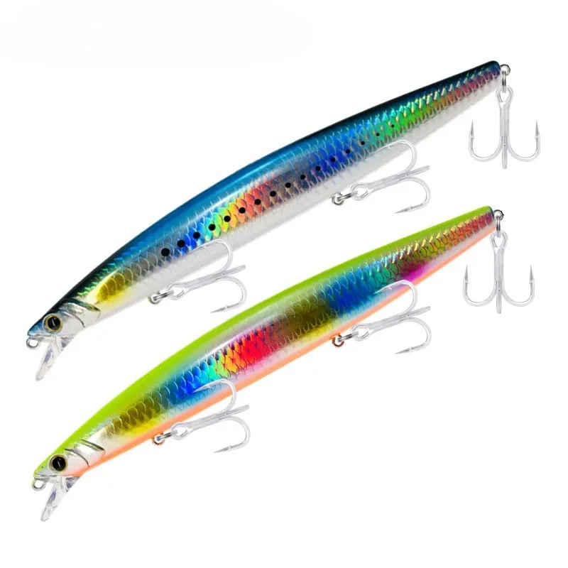 Señuelo Minnow hundido para lubina – largo alcance y peso de pistón - imagen 2