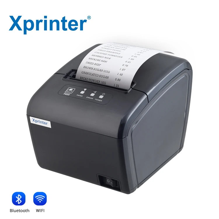 

No stock, Xprinter XP-S200M/ XP-S260M/ XP-S300M High Quality 80mm Thermal Receipt Printer With USB Bluetooth Thermal Printer