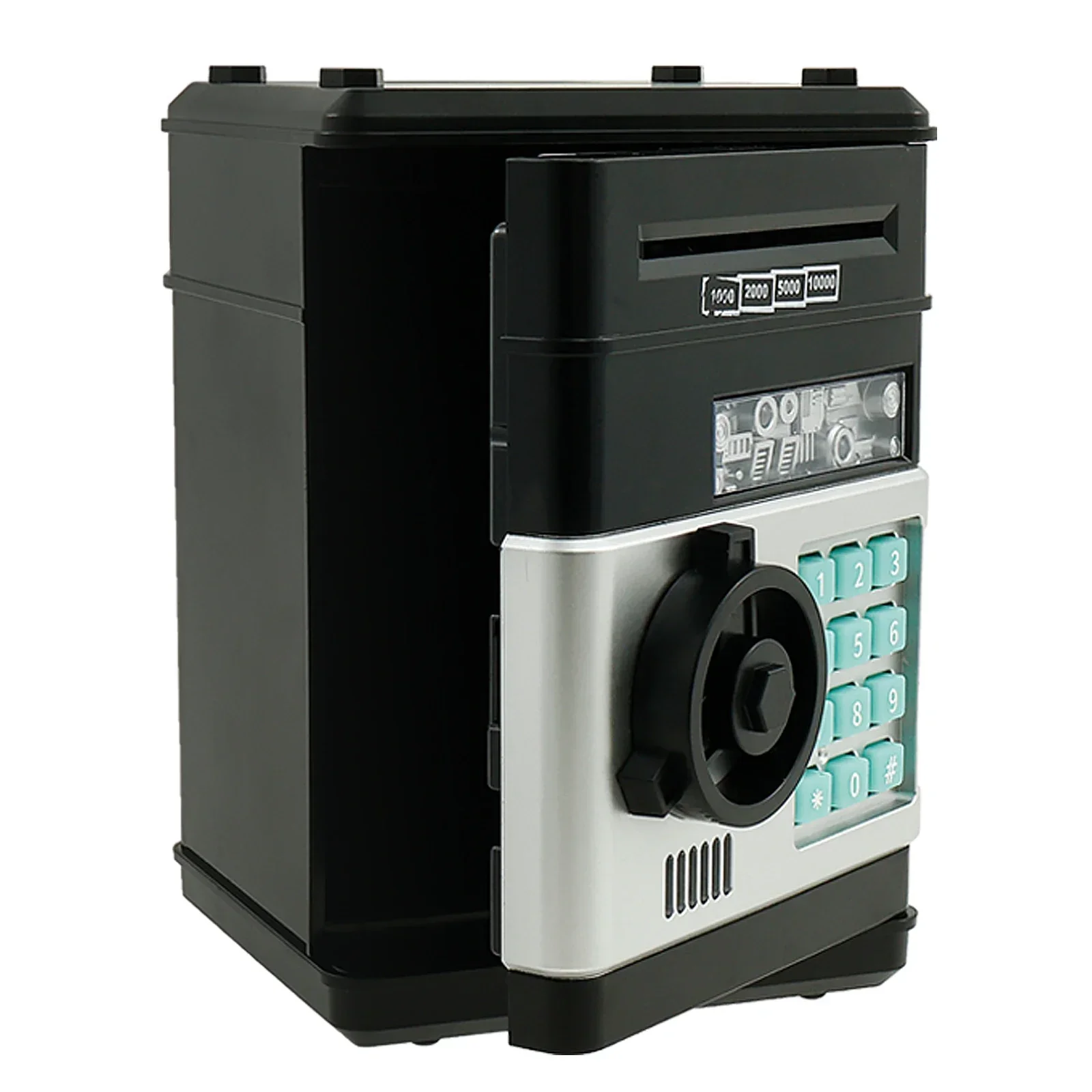 Electronic Password Money Bank Piggy Bank Safe Box Automatic Deposit ATM Cash Coins Saving Box Kids Birthday Toy Christmas Gift - view 6