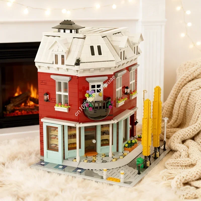 

2685pcs MOC Corner Bakery Modulared Model Building Blocks Construction Assemble Toy DIY Festivals Gifts Creative Brick Birthday