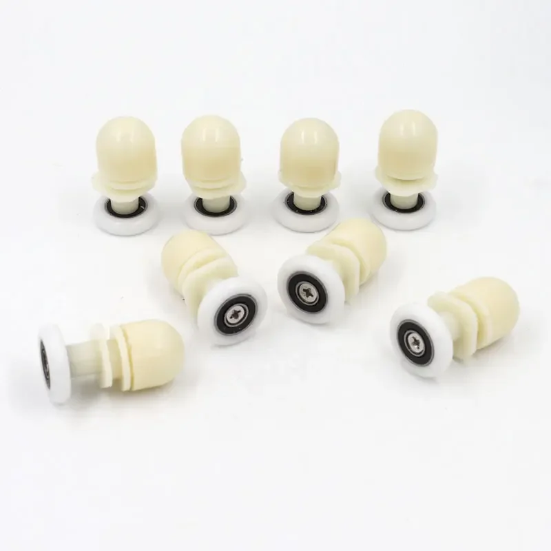 Free Shipping 8 Shower Door Rollers Runners Wheels Pulleys Diameter of The Wheel ( 20MM-27MM) Shower Room Pulley