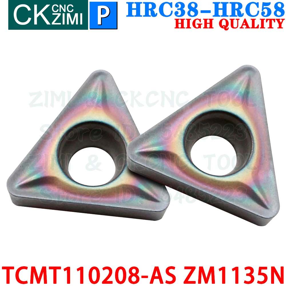 TCMT110208-AS ZM1135N TCMT 110208 AS ZM1135N 초경 인서트 외부 선삭 인서트 도구 TCMT1102 TCMT 1102 TCMT21.52 TCMT 21.52 CNC 기계식 금속 선반 선삭 절삭 공구