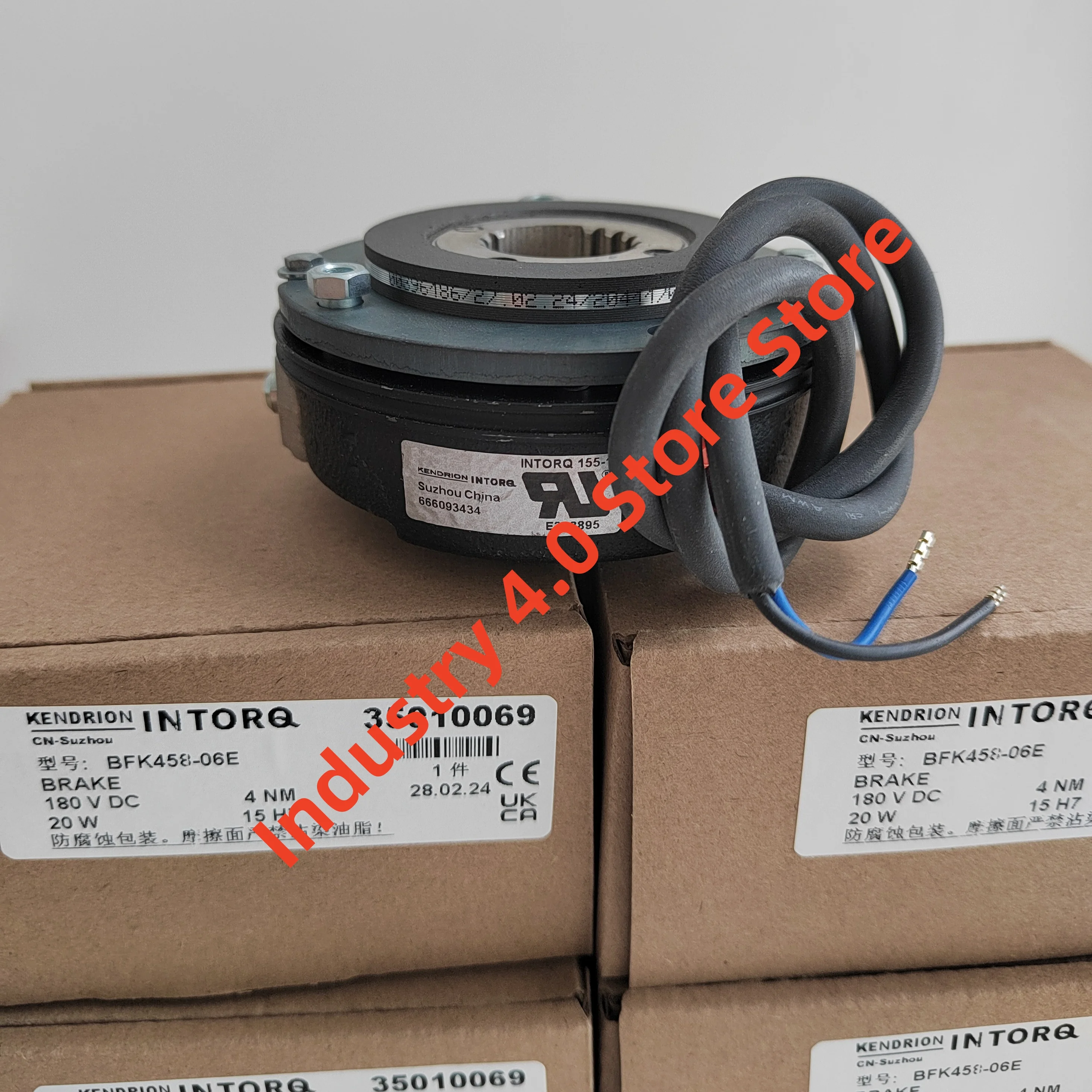 Novo freio original BFK458-06E, 20W, 4NM, 180VDC