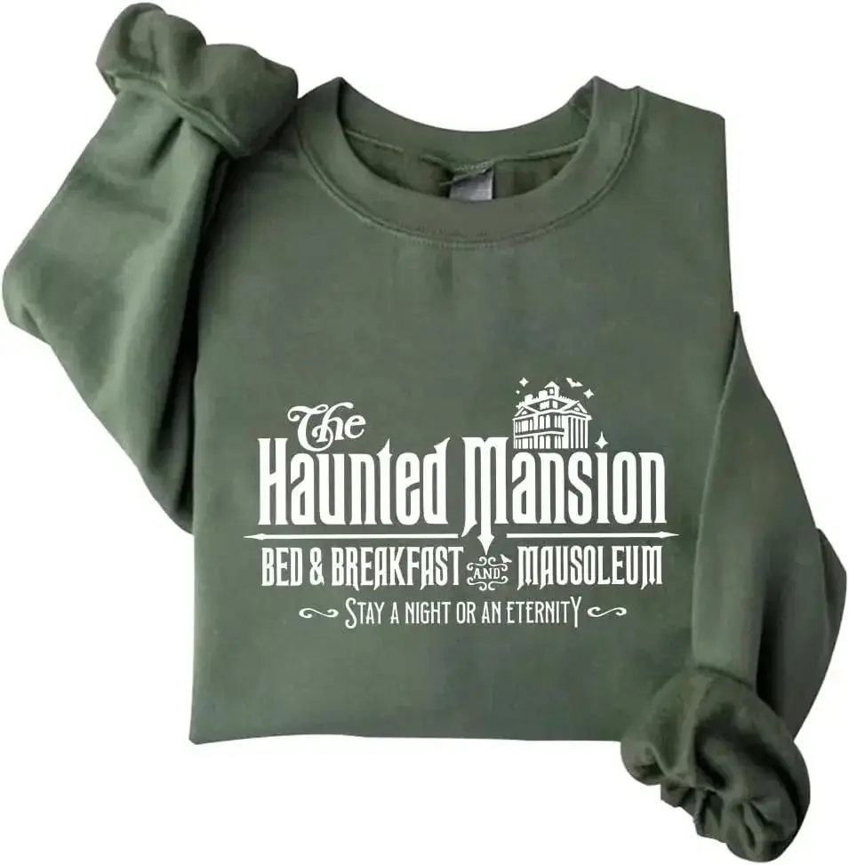 The Haunted Mansion Sweatshirt Halloween Sweatshirt The Haunted Mansion Halloween Unisex Sweatshirt Hoodie