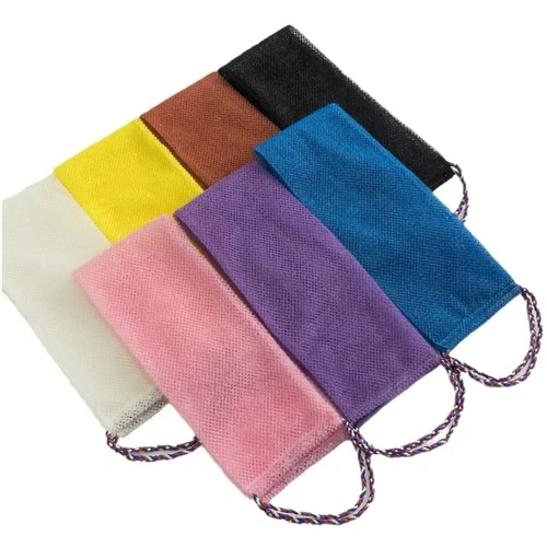 재사용 가능한 나일론 바디 샤워 타올, 등 각질 제거 스크러버, 바디 클리닝, 워싱 스크러빙 타올, 목욕 액세서리 