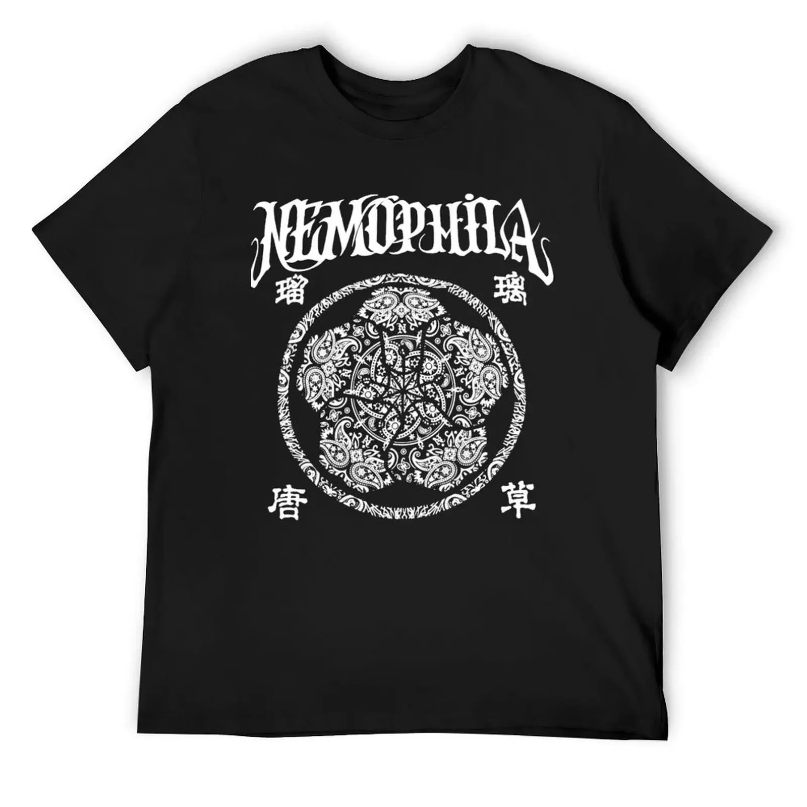 

NEMOPHILA T-Shirt croswit shirt man baggy shirts man clothes Men's t-shirt