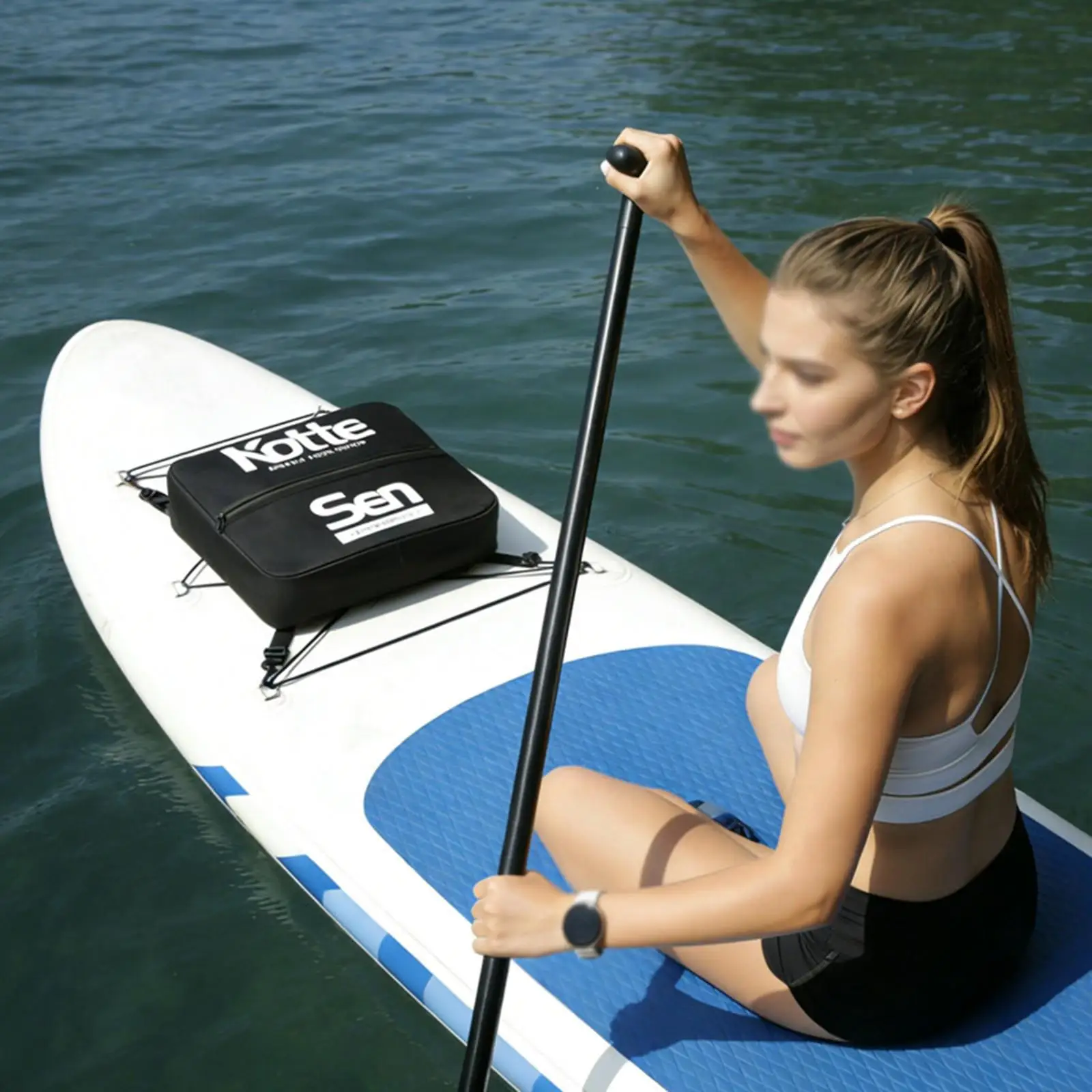 

Paddle Board Deck Bag Oxford Cloth Boating Practical Durability Insulated Paddle Board Storage Bag for Snacks Outdoor