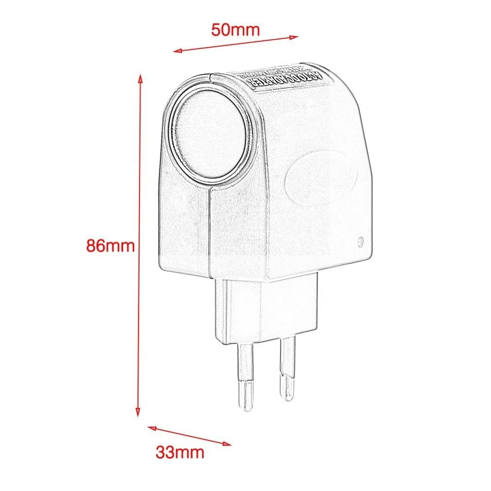 Huishoudelijke Sigarettenaansteker Auto Power Adapter Ac Conversie Dc 220V Naar 12V 220 Low Power Elektrische Apparaten 12