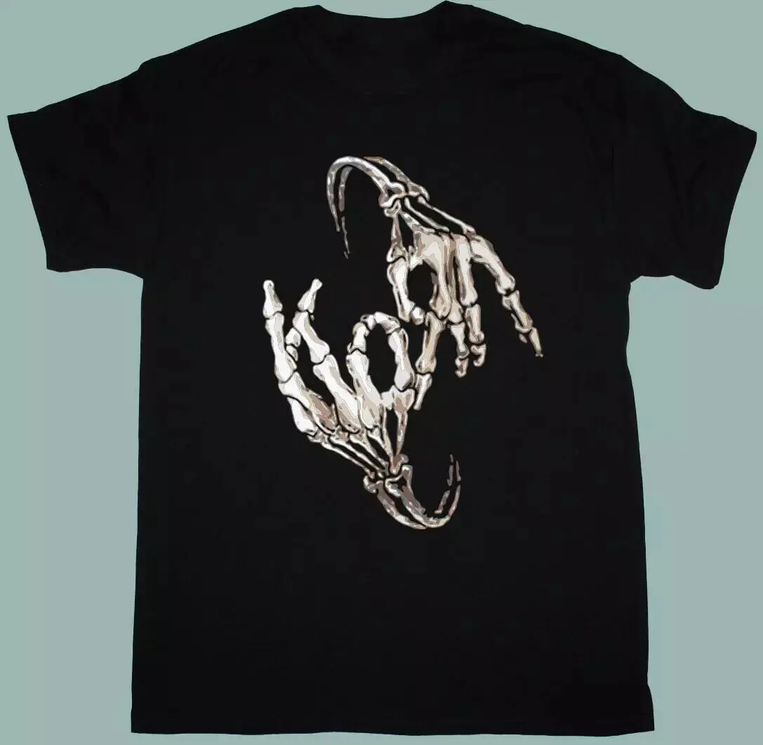 

Korn Skeleton Fingers T-Shirt Unisex clothing