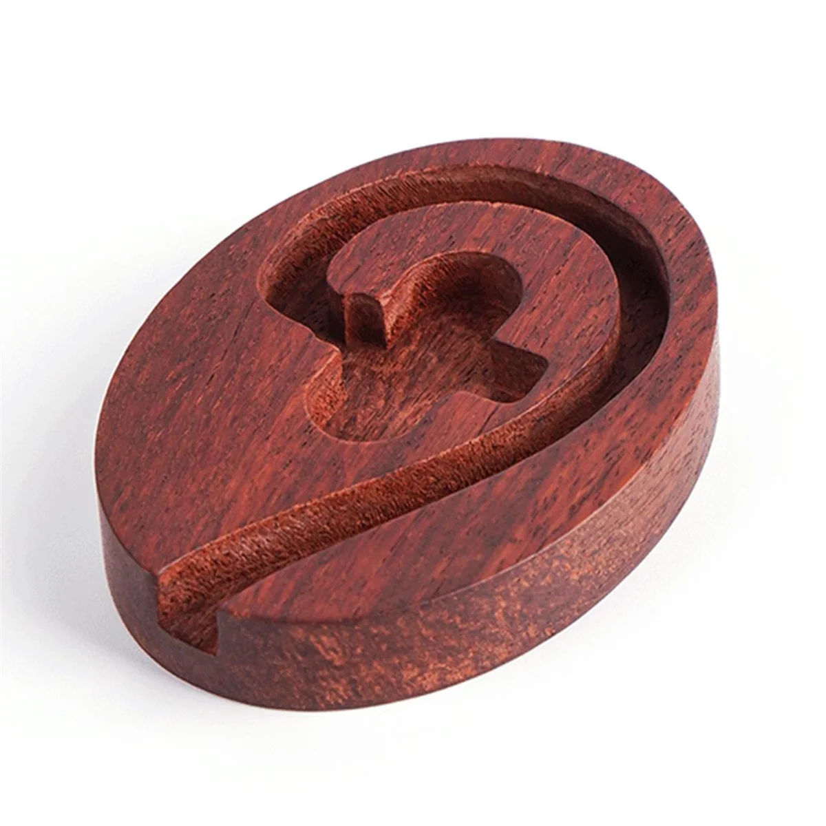 A57G-Earpone 케이블 셰이퍼 나무 DIY 귀고리 셰이퍼 휴대용 귀 홀더 액세서리