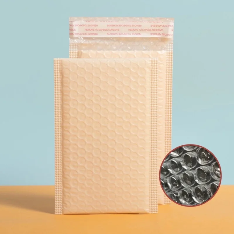 100Pcs Waterproof Thickened Express Bubble Bag Envelope Bag Self Adhesive Bag Stationery Photo Packaging Bag image 3