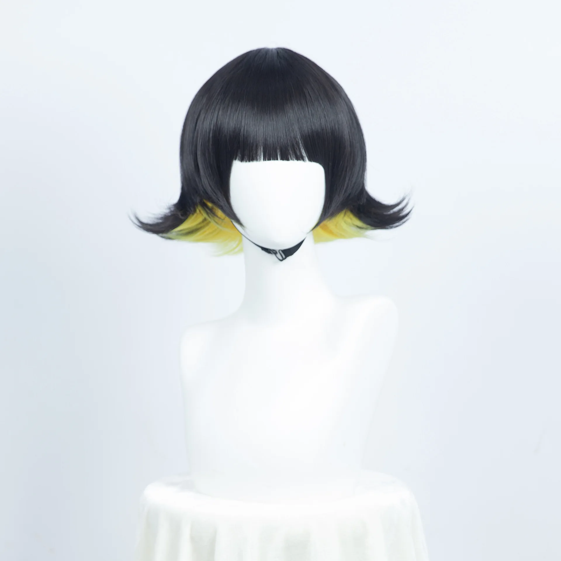 Fengle Hui Blue Prison Cosplay Wig, Stylish Design, Anti-Curl, Realistic Scalp Simulation