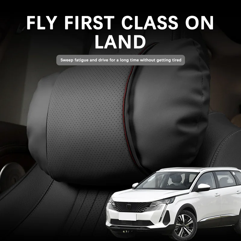 

Comfortable Car Neck Pillow Car Headrest Protector For Car Head Support for Accessories For Peugeot 5008