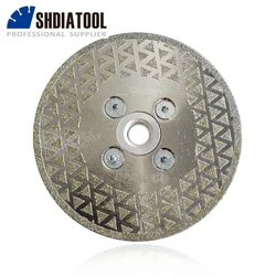 SHDIATOOL 1pc 105mm M14 Thread Electroplated Diamond Cutting & Grinding Blade Marble 4