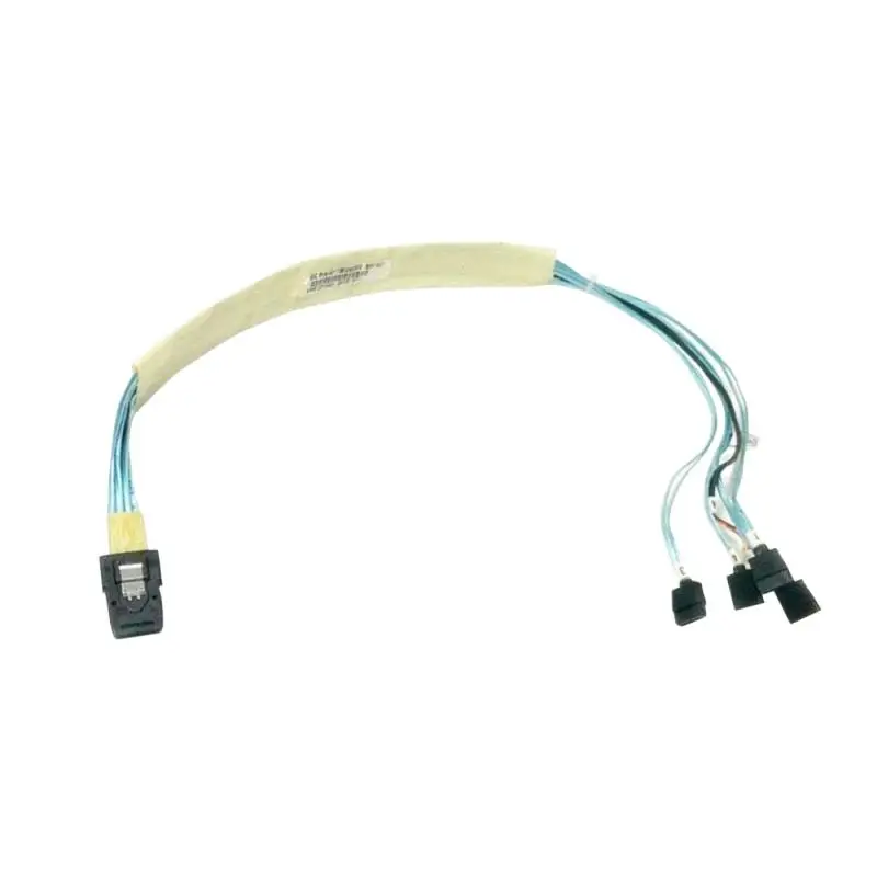 WYORESY For PowerEdge C6100 C6220 Server HJ6F0 Mini-SAS To 4X SATA Cable Mini SAS To 4 SAS For 9260-8i Array Card 0HJ6F0