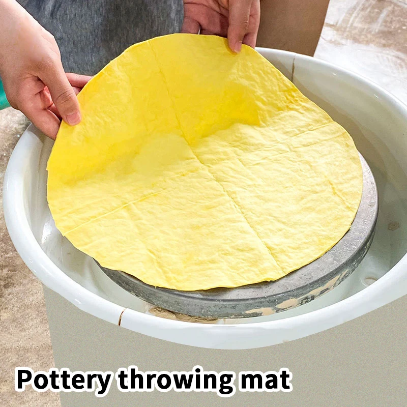1 ud. Paño absorbente de PVA para rueda de cerámica, herramienta de recorte para escultura de arcilla, almohadilla absorbente de arcilla para cerámica, diámetro 30cm