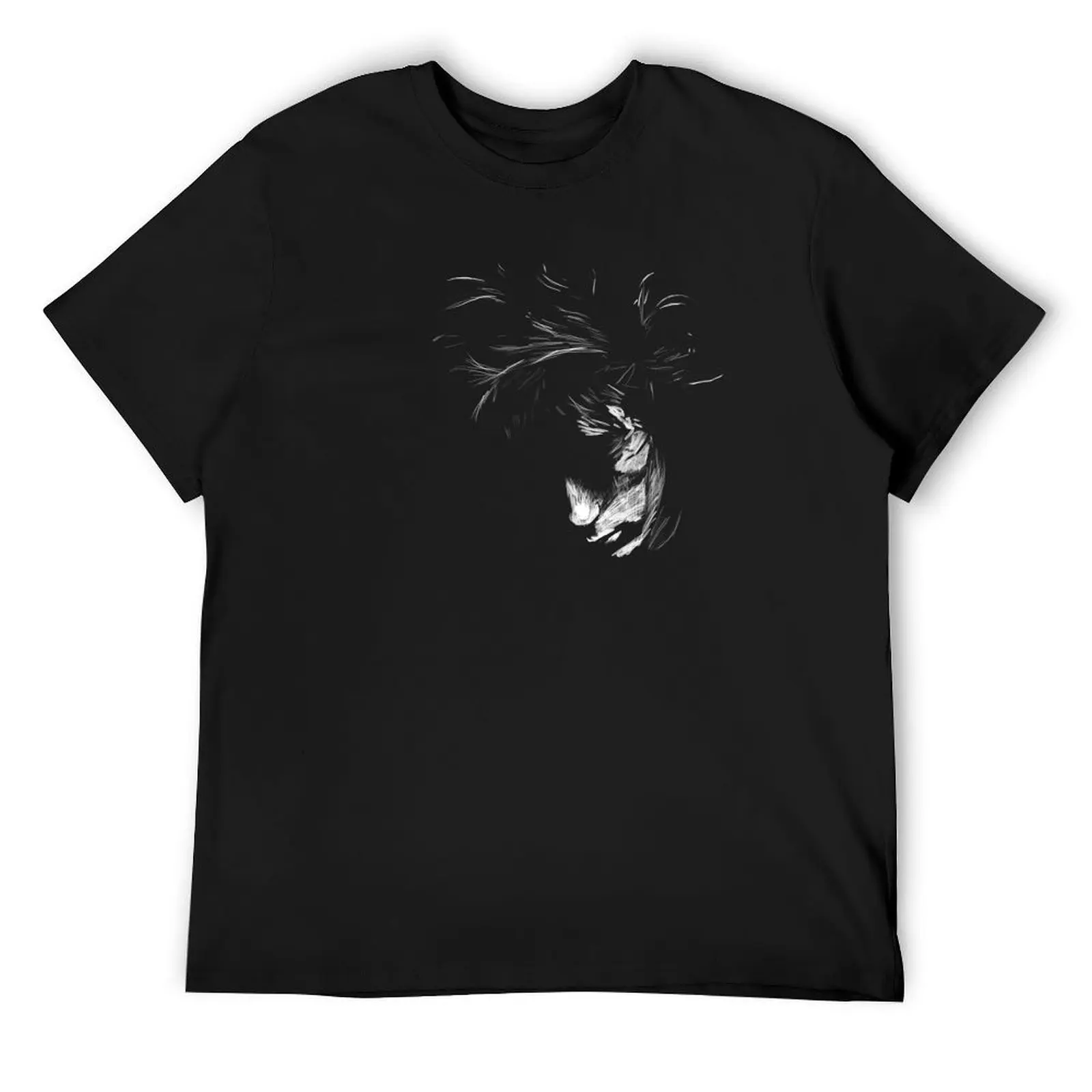 

Johnny Thunders sketch T-Shirt customizeds anime stuff heavyweights summer clothes t shirt men
